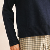Solid Crewneck Sweater