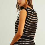 Crochet Knit Crop Top