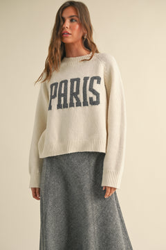 Paris Sweater Sweater Top
