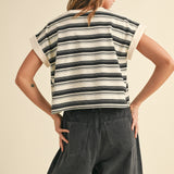 Multi Stripe Tee
