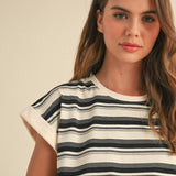 Multi Stripe Tee