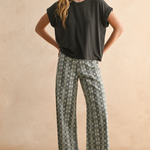Short Sleeve Tencel Top - Charcoal, womens shirt collection