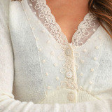 Lace Knitted Cardigan