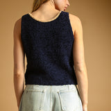 Reversible Twist Detail Knit Top