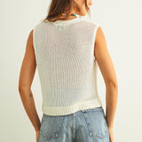 Sleeveless Knit Top