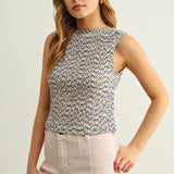 Multi Color Knit Top