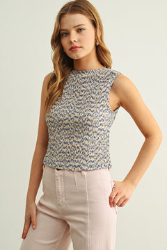 Multi Color Knit Top