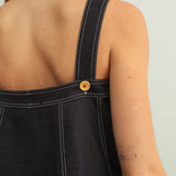 Stitch Detail Sleeveless Top