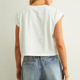 USA Floral Patchwork Top