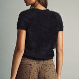 Faux Fur Sweater