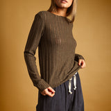 Round Neck Knit Top