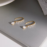 Stone Hanging Earring