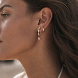 Stone Hanging Earring