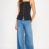 Halter Neck Sleeveless Top
