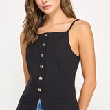 Halter Neck Sleeveless Top