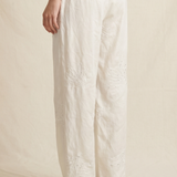Elastic Waist Print Pants
