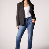 Toasty Cable Knit Blazer