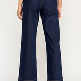 High Rise Wide Leg Denim Pant - Dark Denim, Women's Bottoms Collection