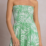 Strapless Side Slit Jumpsuit