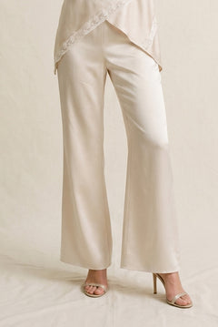 Satin Wide Leg Pant