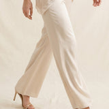 Satin Wide Leg Pant