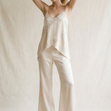 Satin Wide Leg Pant
