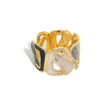 Enamel Cuff Bracelet
