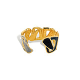 Enamel Cuff Bracelet