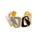 Enamel Cuff Bracelet