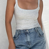 Classic Scoop Neck Tank