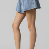 Low Waisted Denim Skirt
