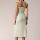 Textured Glitter Cami Dress