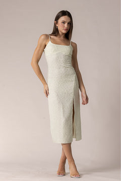 Textured Glitter Cami Dress