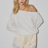 Asymmetrical One Shoulder Sweater