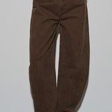 Mid Rise Barrel Jean