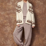 Long Sleeve Shawl Collar