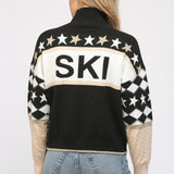 Mock Neck Aprés Ski Sweater