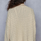 Pearl Cardigan With Detail