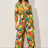 Printed Pants