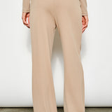 Wide Leg Pant With Waistband Detail