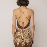 Leopard Print Mini Dress