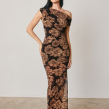 Floral Print Maxi Dress