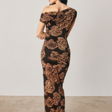 Floral Print Maxi Dress