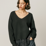 Lace Bottom Sweater