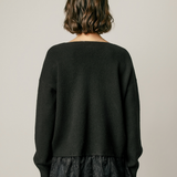 Lace Bottom Sweater