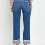 Vervet - High Rise Cuffed Straight