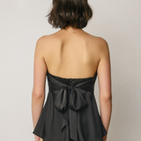 Lace Trim Tube Top