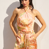 Halter Scarf Top