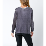 Double Layer Long Sleeve Top