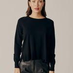 Lorraine Sweater - black, womens sweater collection
